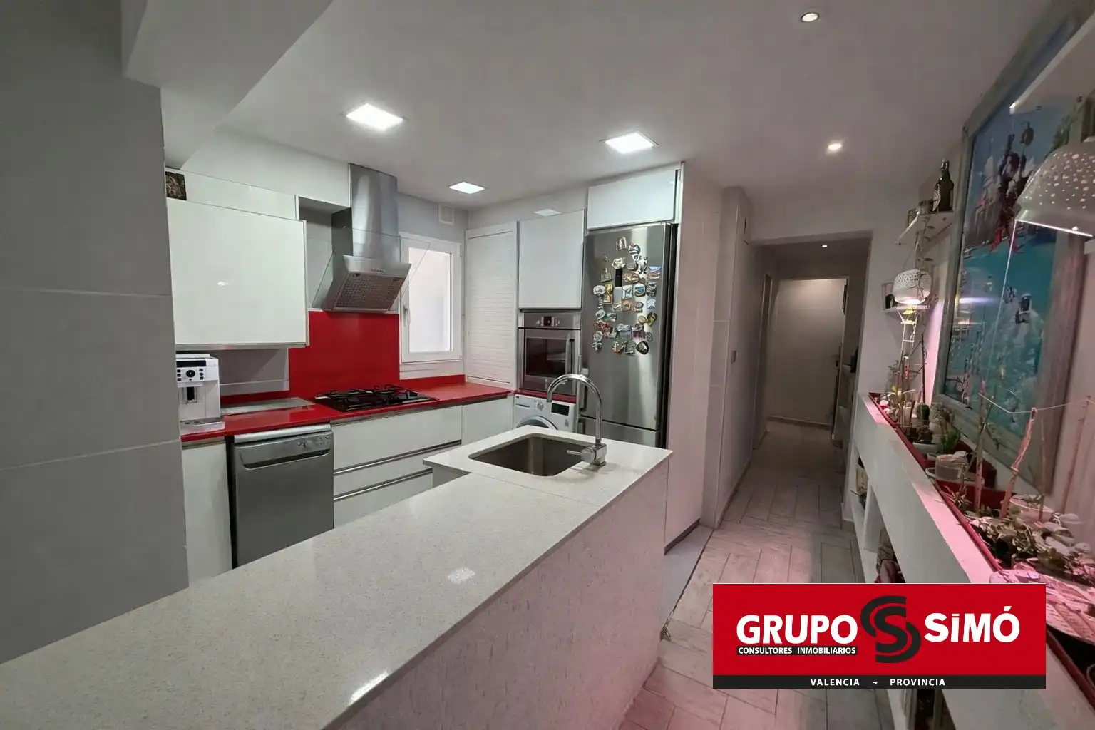 Cocina de Piso en venta en Valencia con Aire acondicionado, Amueblado y Horno