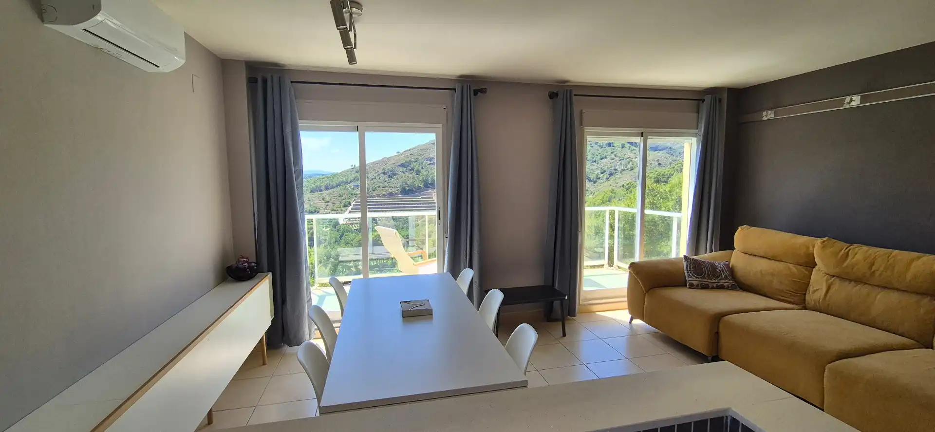 Dining room of Houses for sale in Almiserà  with Air Conditioner, Heating and Private garden