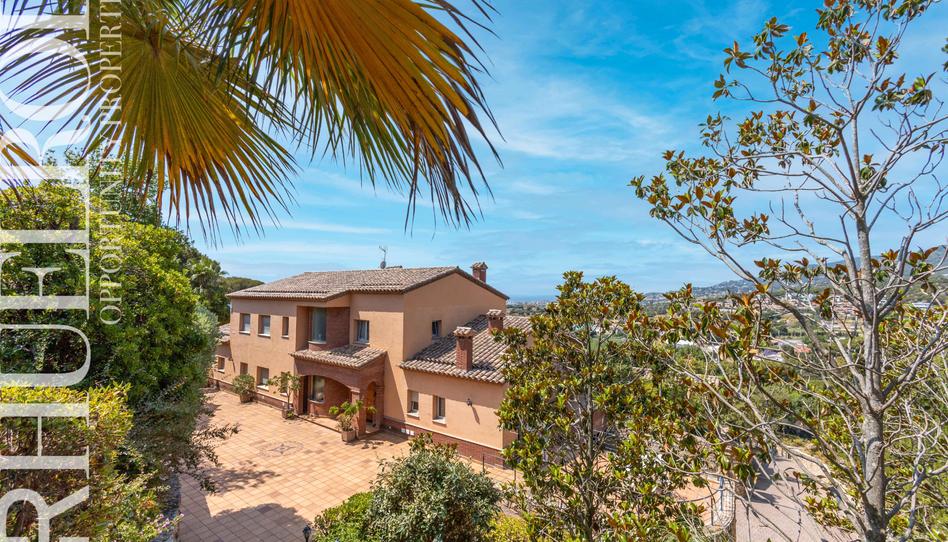 Foto 1 de Casa o chalet en venta en Passeig de Cabrils, Cabrils, Barcelona