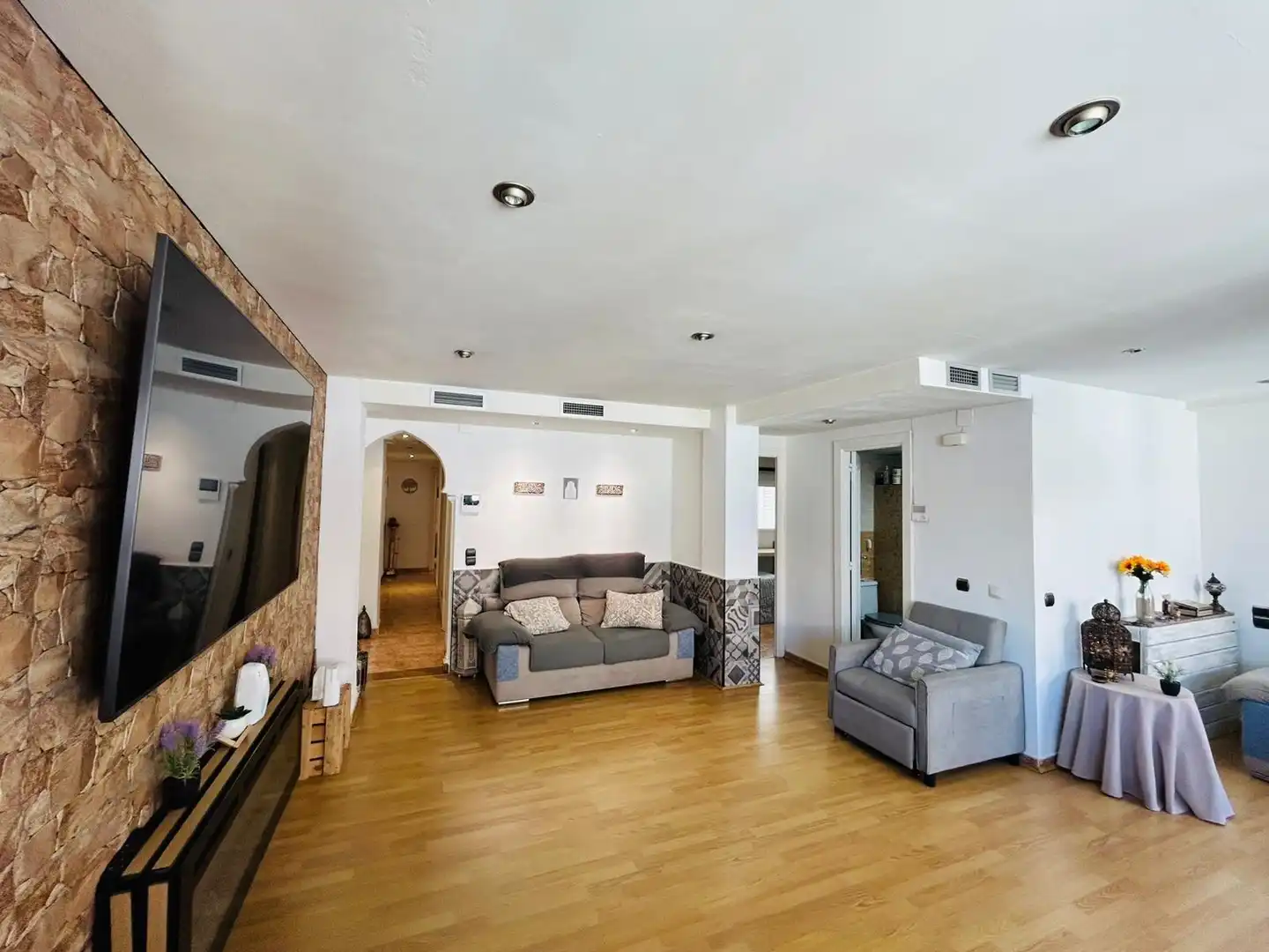 Living room of Flat for sale in Benidorm  with Air Conditioner