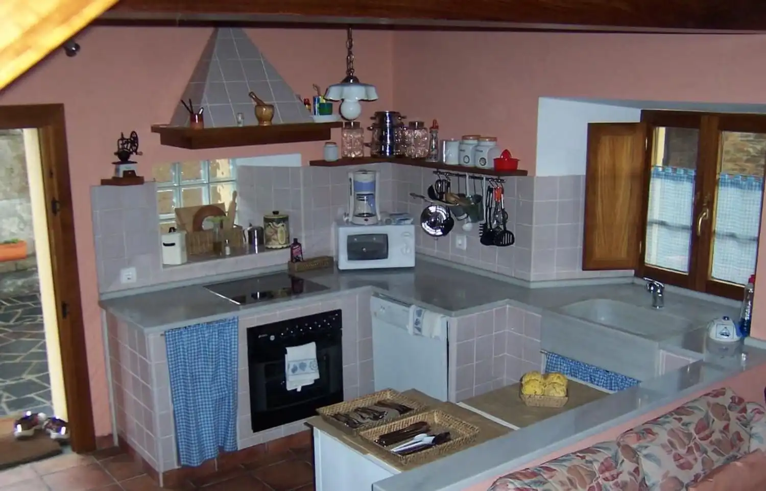 Kitchen of Houses for sale in Coaña  with Heating, Terrace and Storage room