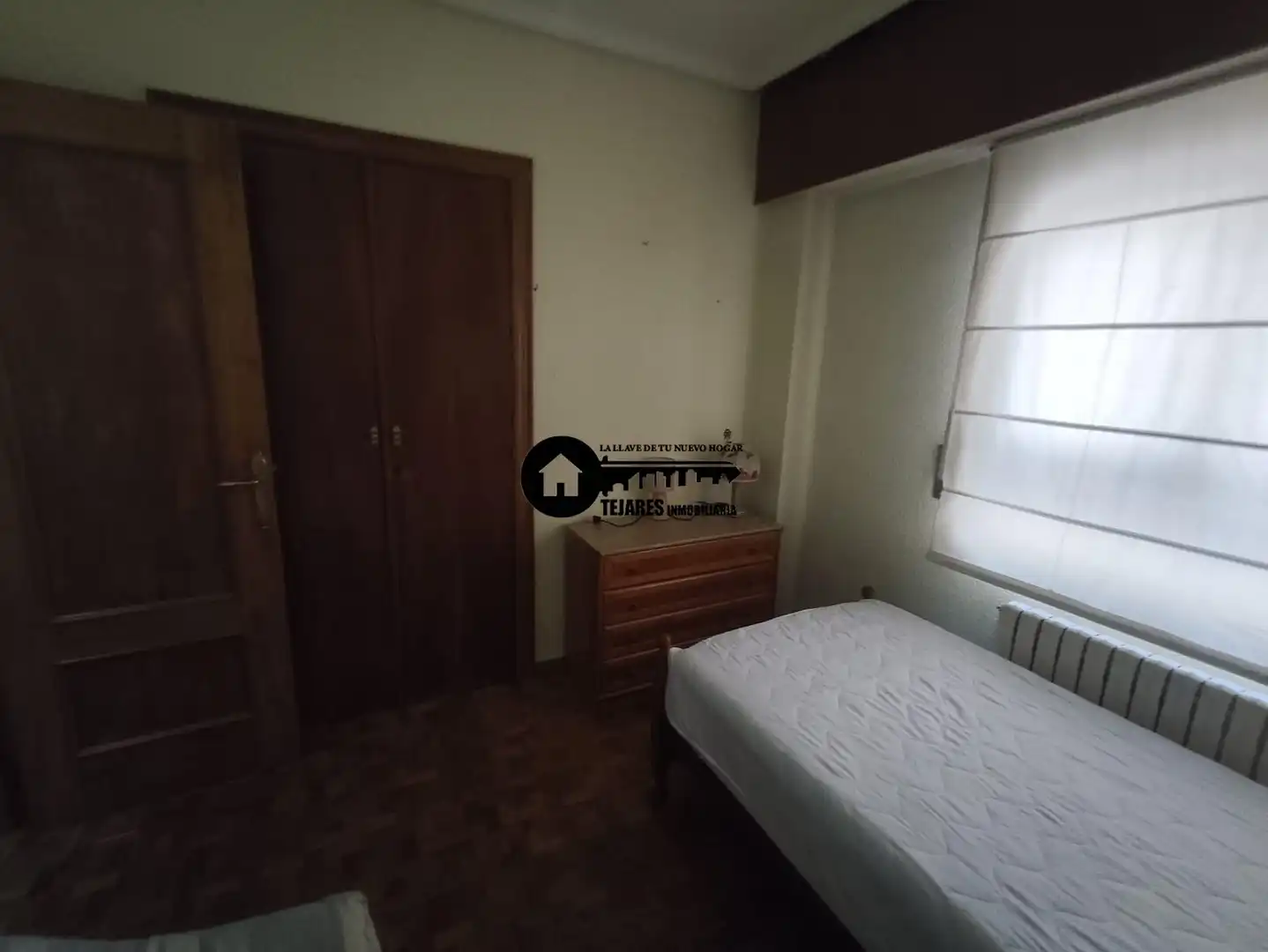 Bedroom of Flat for rent in Albacete  with Heating, Parquet flooring and Balcony