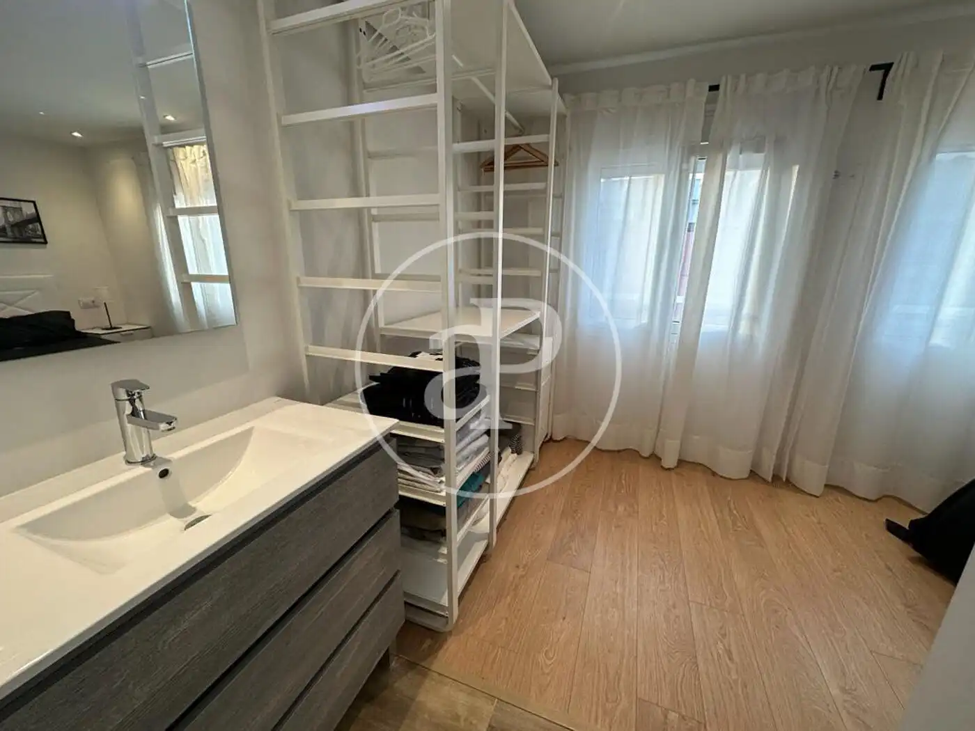 Badezimmer von Wohnung zur Miete in  Palma de Mallorca mit Klimaanlage, Heizung und Möbliert