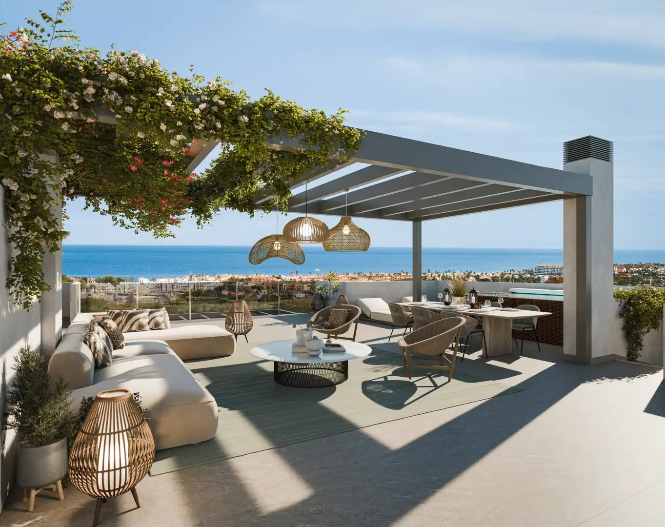 Ático con piscina en venta en Doña Julia Golf, imagen 7