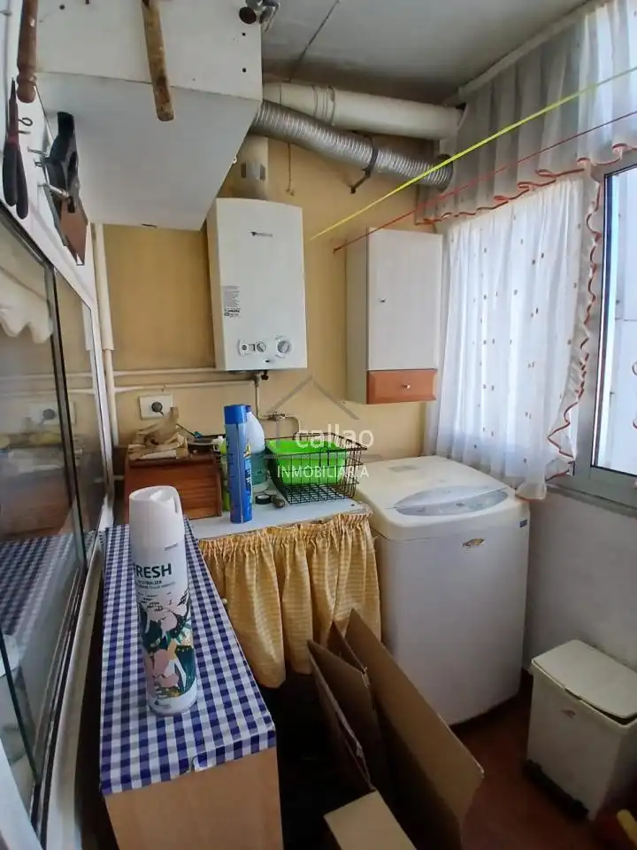 Kitchen of Flat for sale in Ferrol  with Furnished