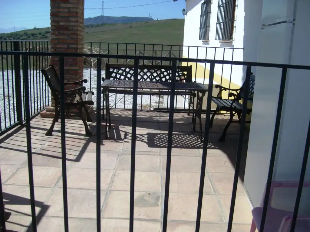 Terraza de Finca rústica en venta en Antequera con Jardín privado y Amueblado