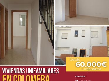 Adossat amb balcó en venda a Colomera