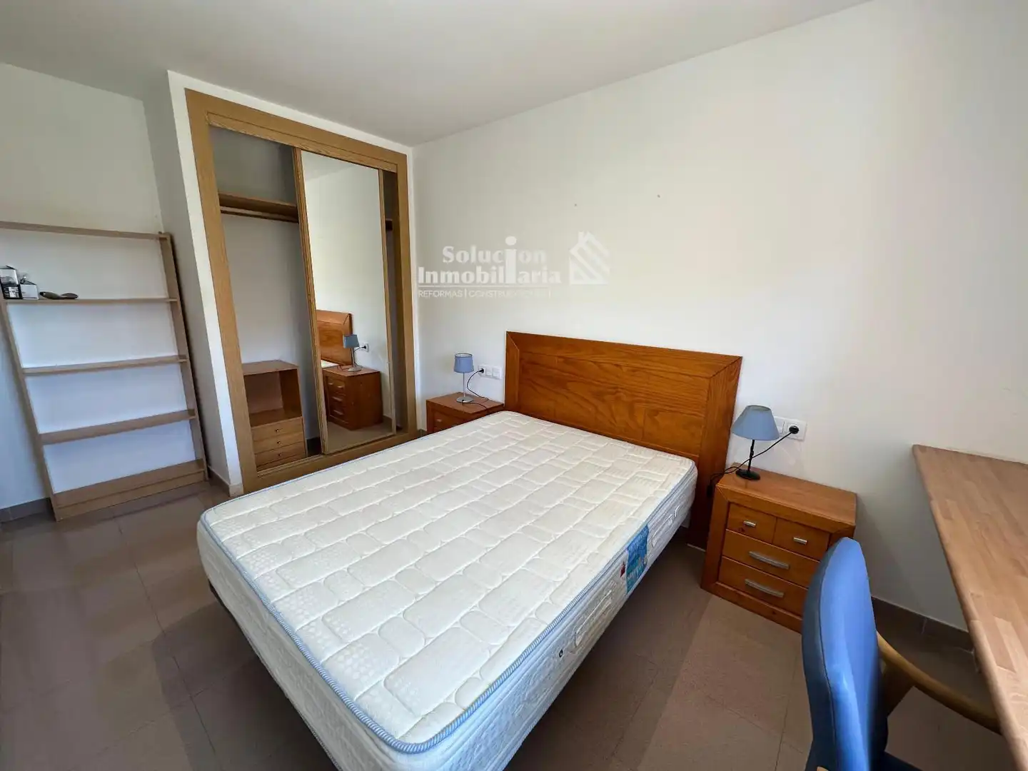 Schlafzimmer von Wohnung zur Miete in Salamanca mit Heizung, Terrasse und Möbliert