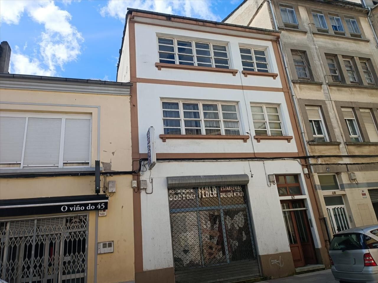 Exterior view of Flat for sale in Lugo Capital  with Terrace
