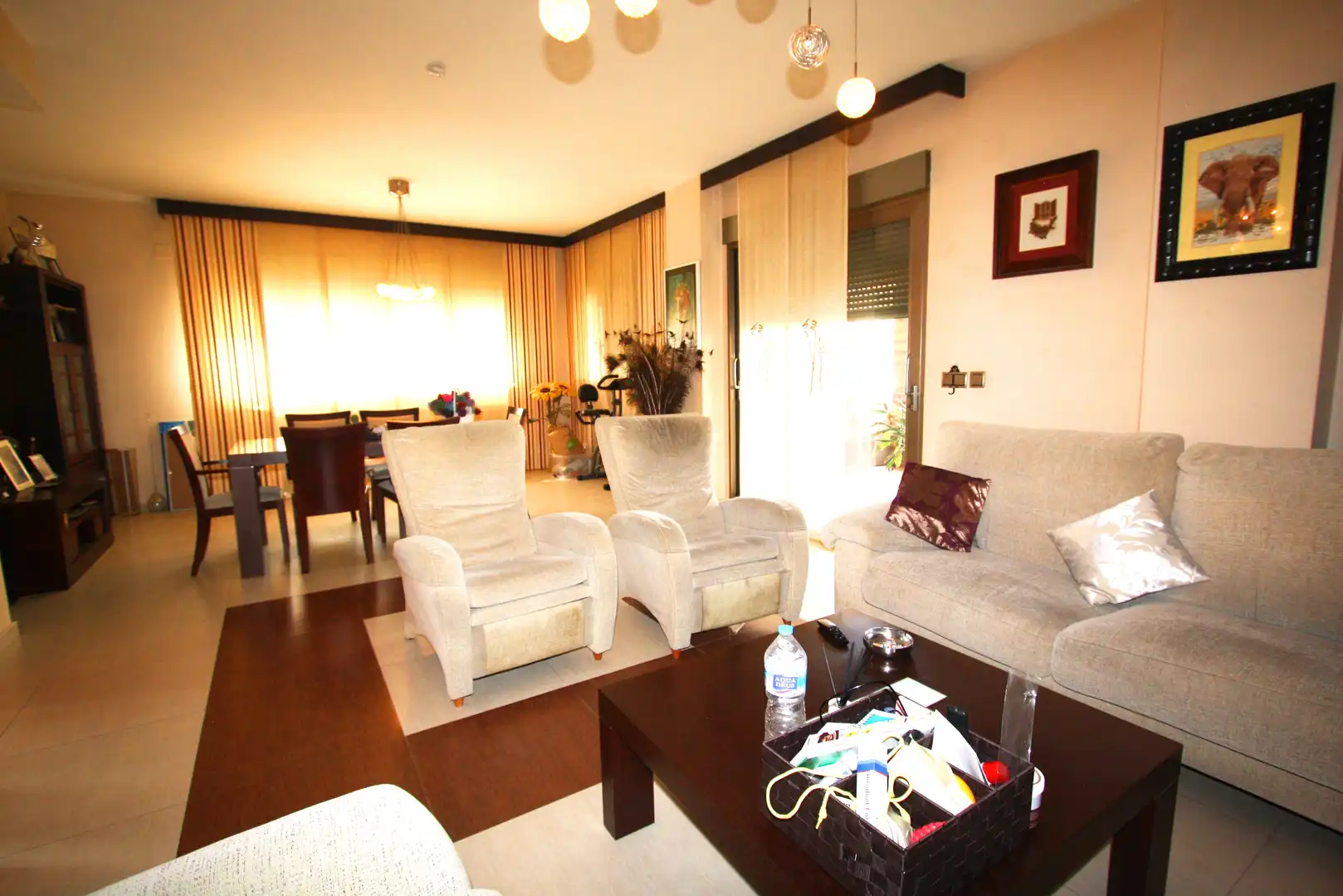 Living room of Houses for sale in Albacete  with Air Conditioner, Heating and Private garden