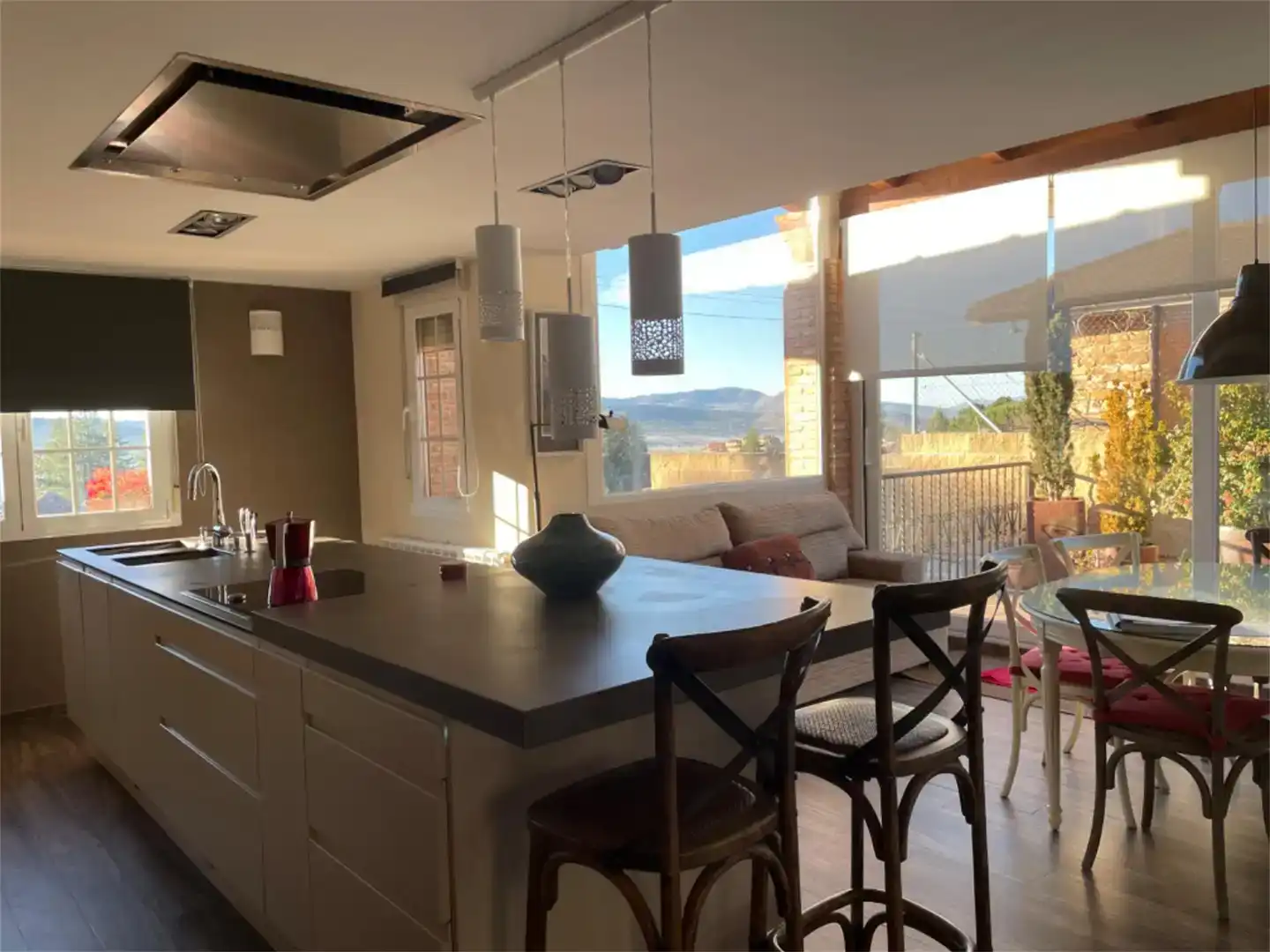 Cocina de Casa o chalet en venta en Manzanares El Real con Aire acondicionado, Jardín privado y Trastero
