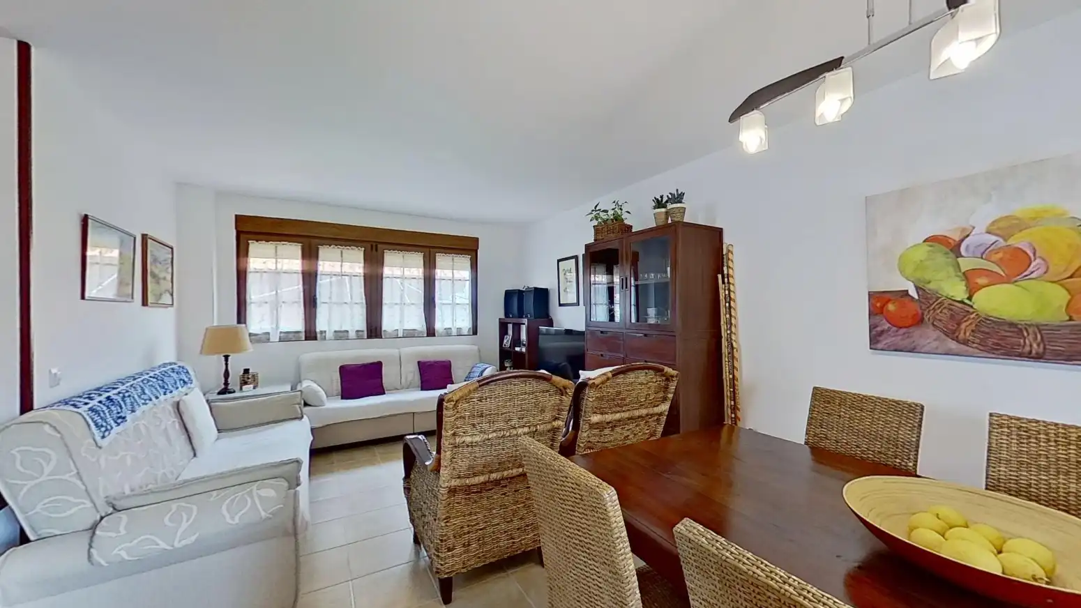 Living room of Detached homes for sale in Suances  with Heating, Parquet flooring and Terrace