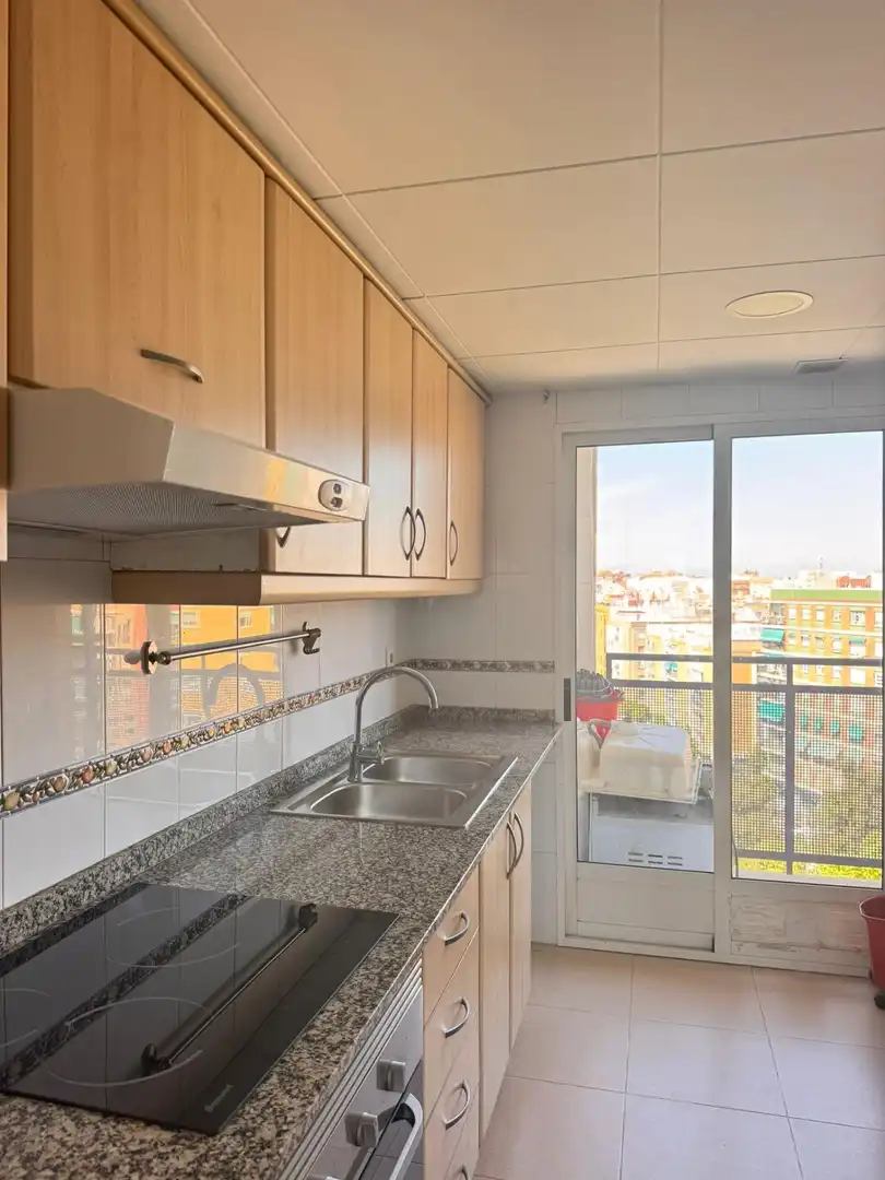 Cocina de Piso en venta en Valencia con Aire acondicionado, Terraza y Balcón