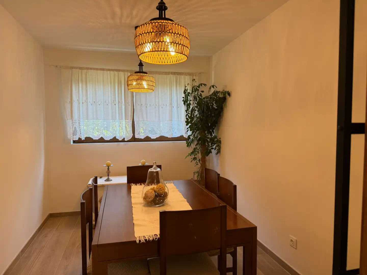 Dining room of Houses for rent in Ferrol  with Private garden, Terrace and Furnished