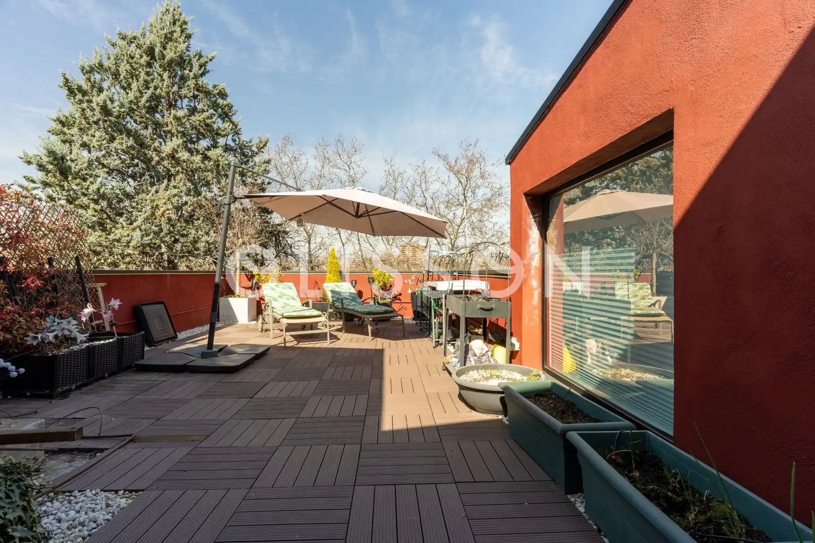 Terraza de Casa o chalet en venta en Madrid con Aire acondicionado, Calefacción y Jardín privado