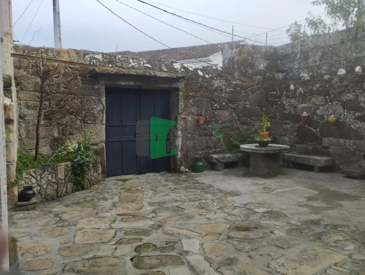 Vista exterior de Casa o chalet en venta en Punxín con Jardín privado, Amueblado y Balcón