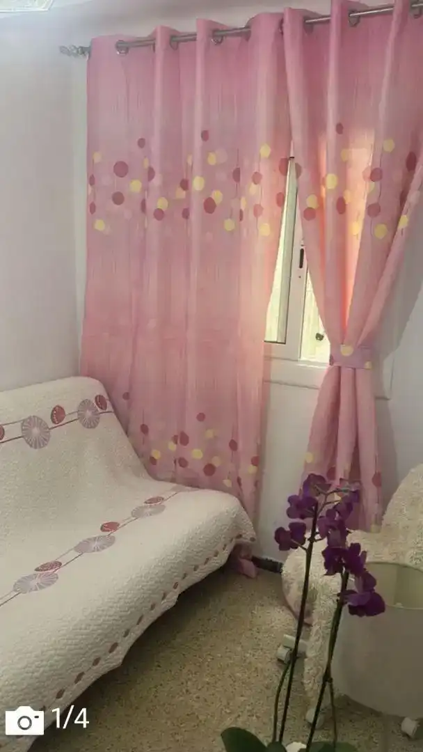 Schlafzimmer von Wohnung zur Miete in Calella mit Balkon