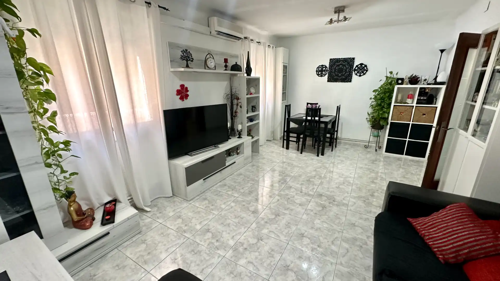 Sala de estar de Planta baja en venta en Barcelona con Aire acondicionado, Calefacción y Terraza