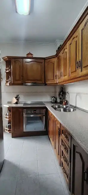 Küche von Wohnung zum Verkauf in Linares mit Klimaanlage, Heizung und Balkon