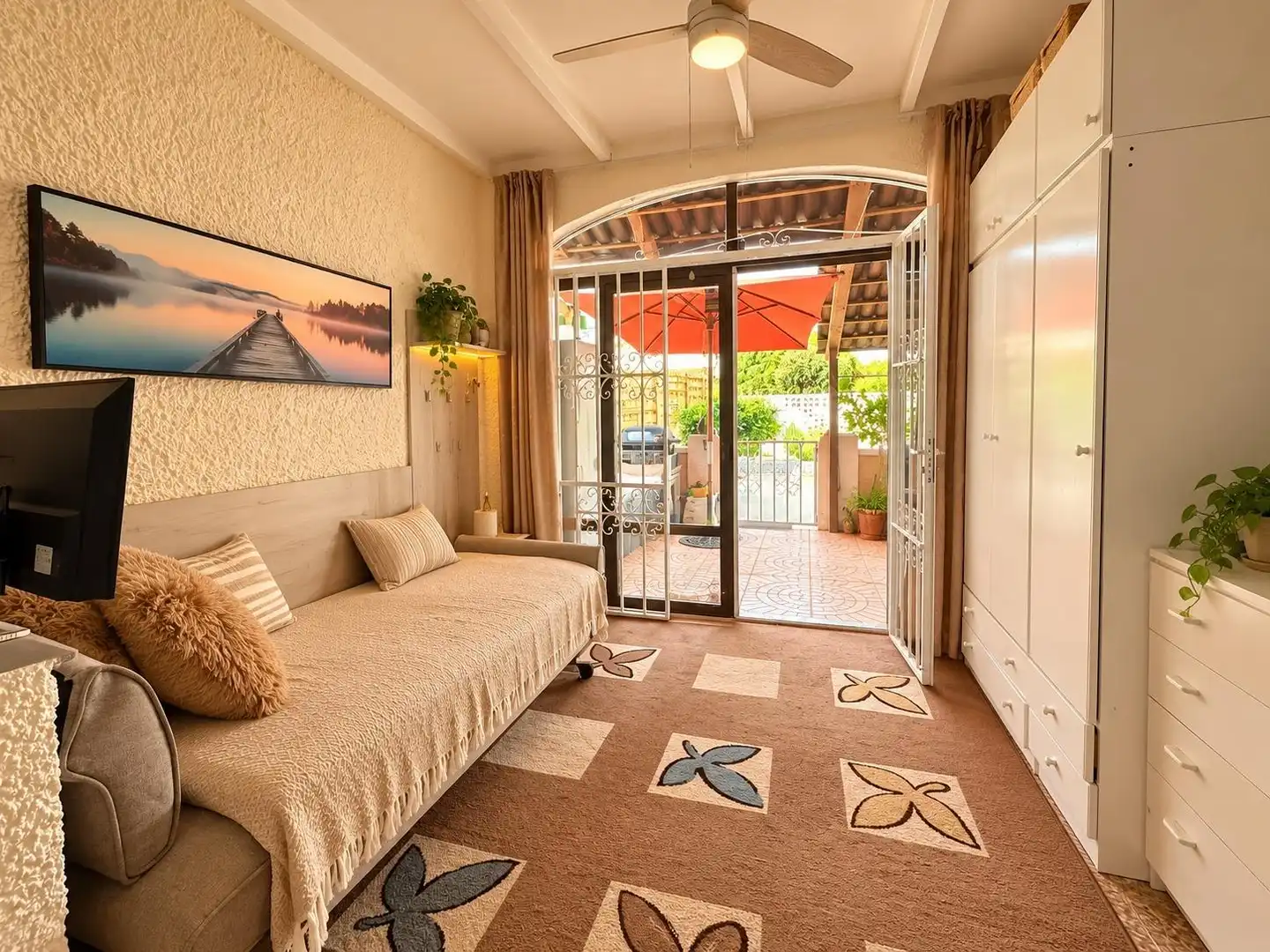 Terraza de Casa o chalet en venta en Torrevieja con Aire acondicionado, Jardín privado y Amueblado