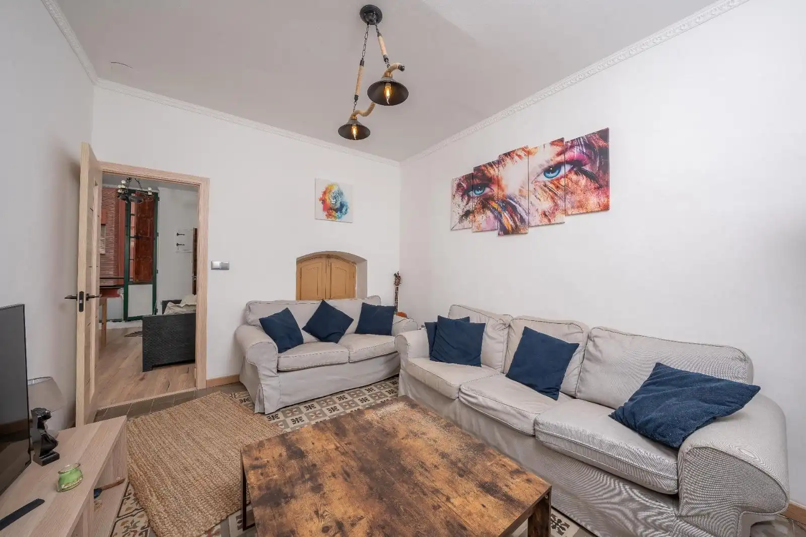 Sala de estar de Piso en venta en Alicante / Alacant