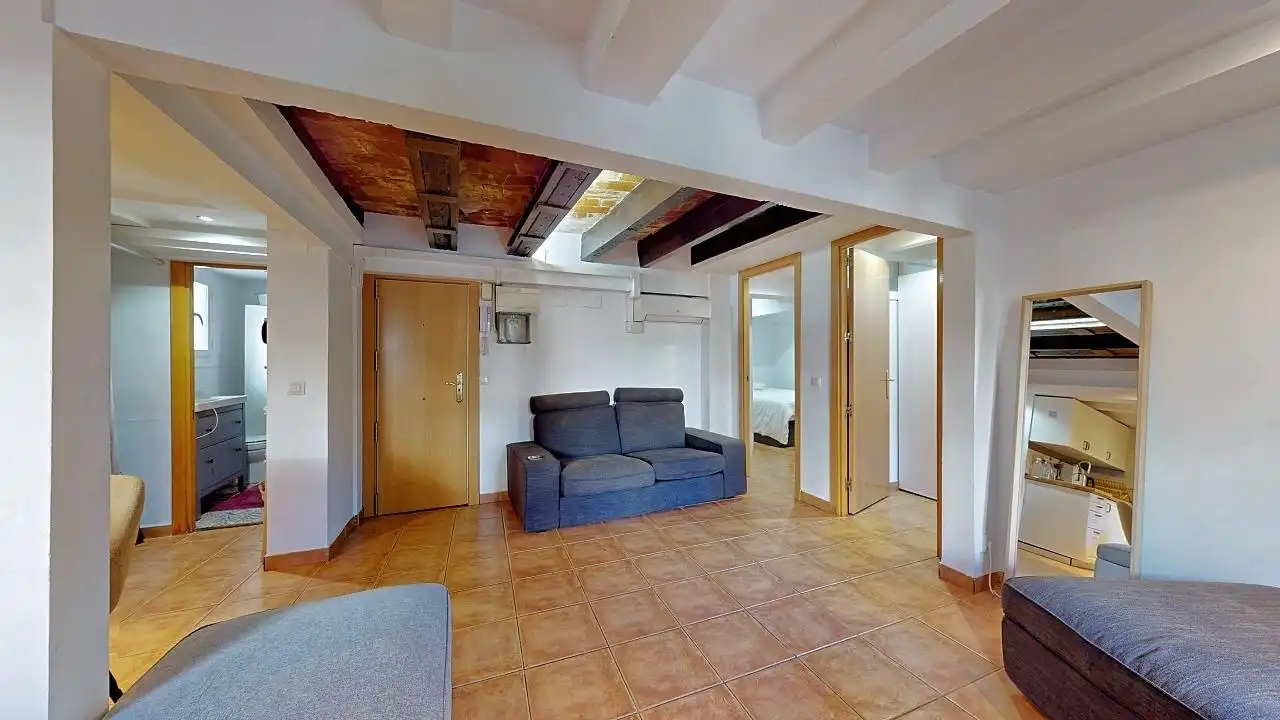 Living room of Flat for sale in Sant Martí