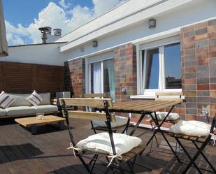 Terrace of Study to rent in  Madrid Capital  with Air Conditioner and Terrace