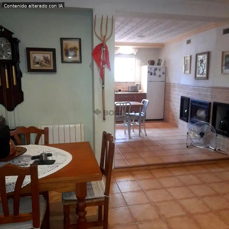 Cocina de Casa adosada en venta en Cascante del Río con Calefacción, Terraza y Balcón