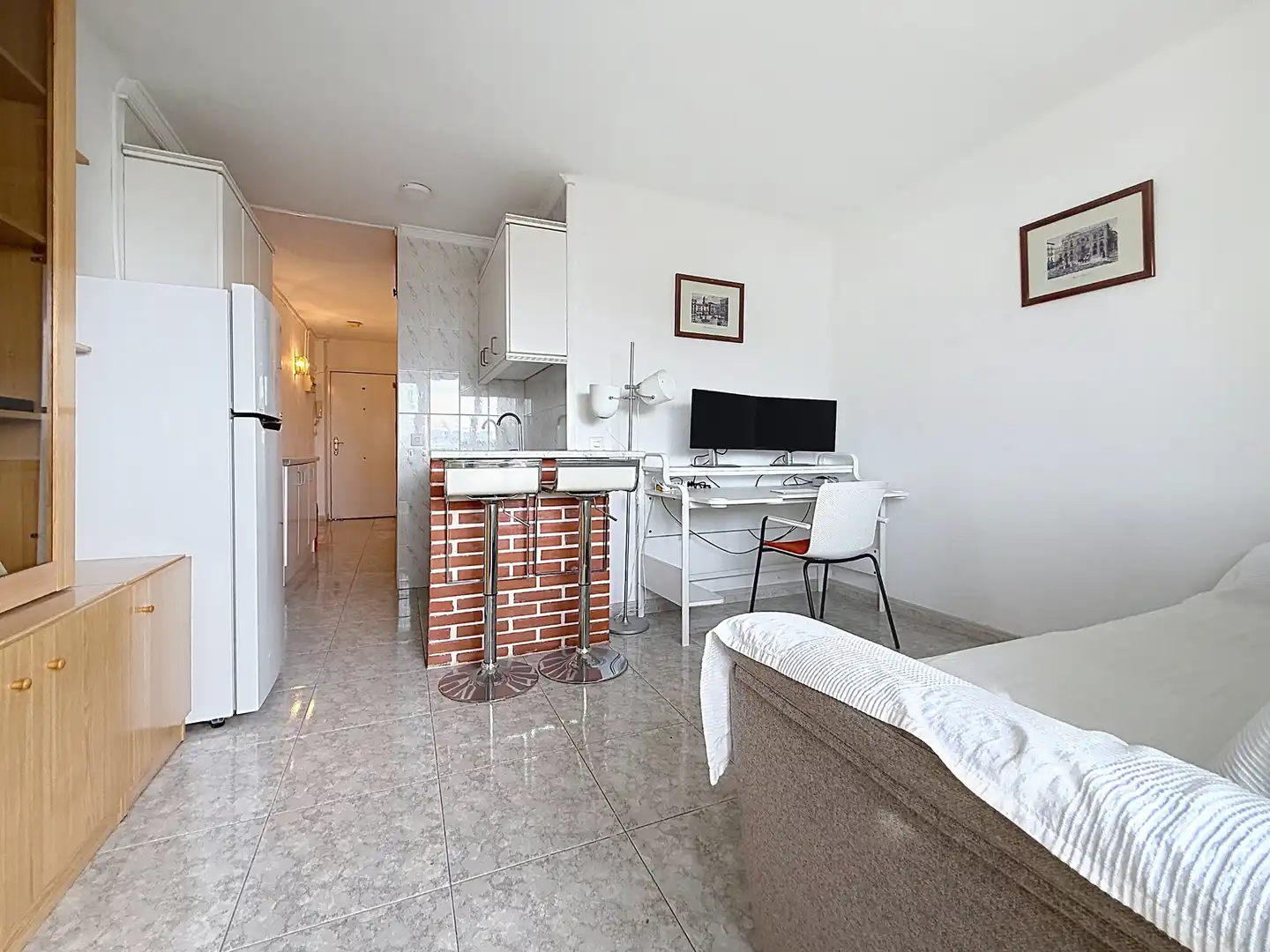 Sala de estar de Apartamento en venta en Los Álamos
