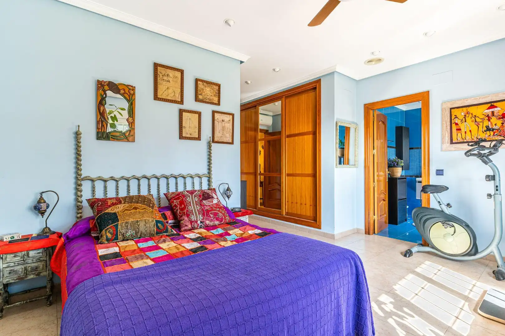 Habitación de Casa o chalet en venta en Fuente El Saz de Jarama con Aire acondicionado, Calefacción y Piscina