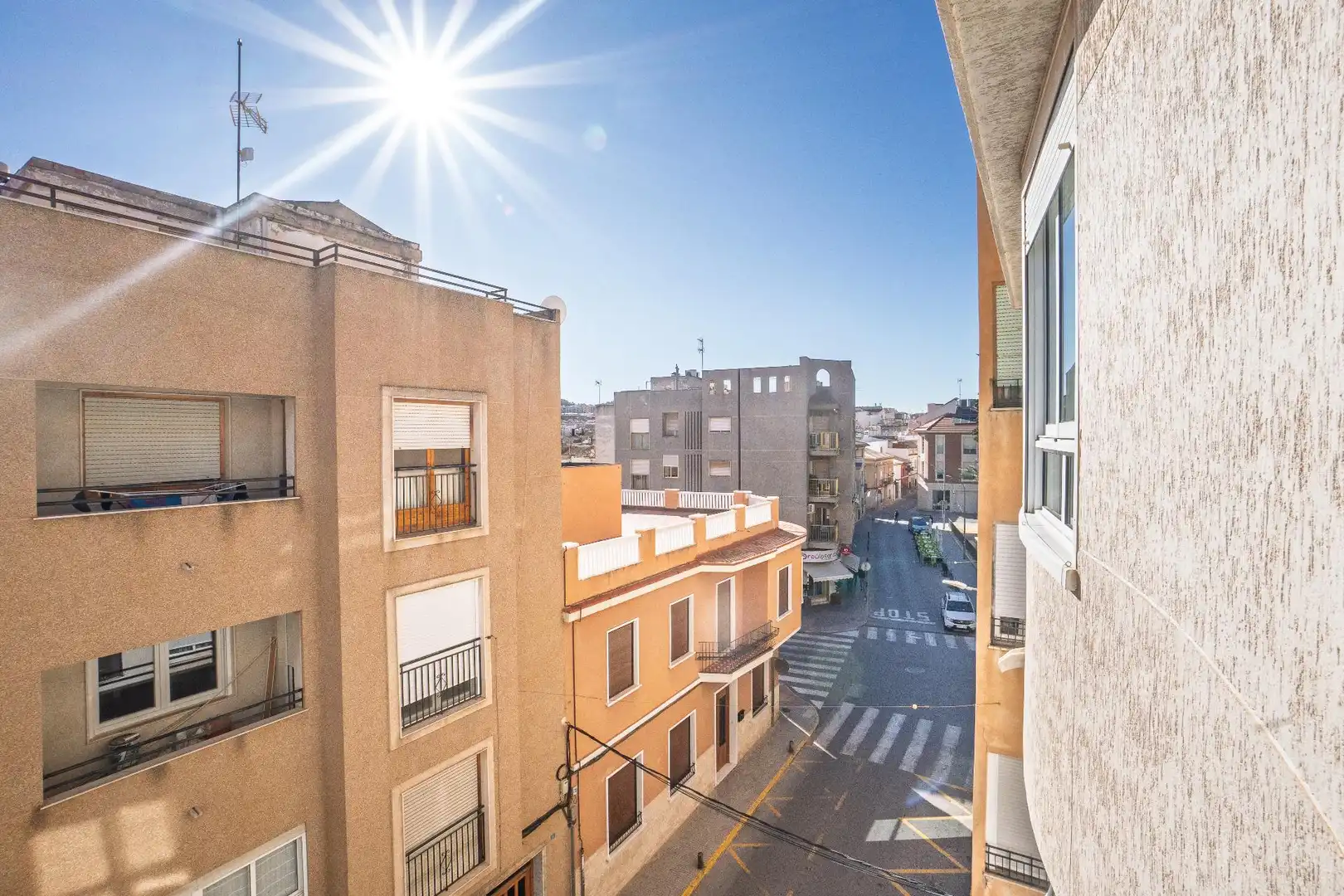 Exterior view of Flat for sale in Aspe  with Balcony