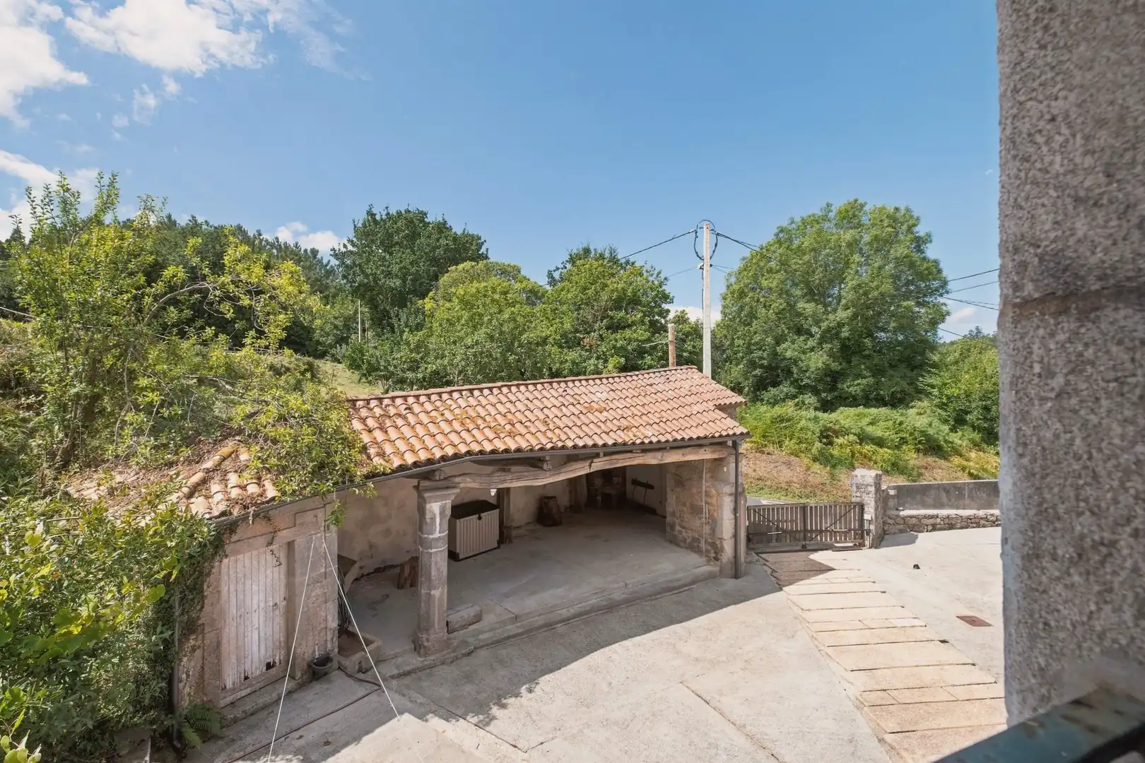 Vista exterior de Finca rústica en venda en Vilarmaior amb Calefacció, Jardí privat i Terrassa