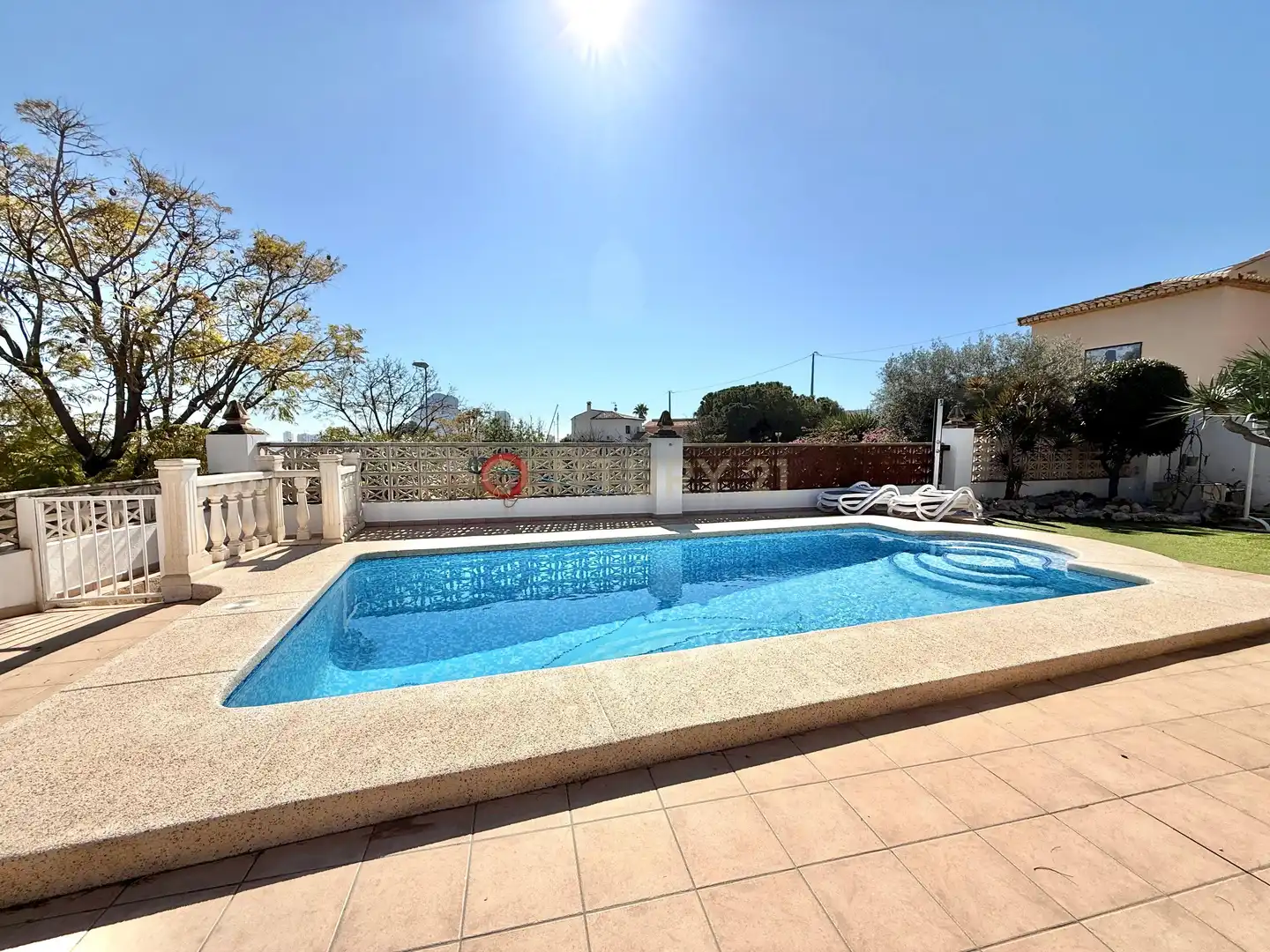 Piscina de Casa o xalet en venda en Calpe / Calp amb Aire condicionat, Jardí privat i Traster