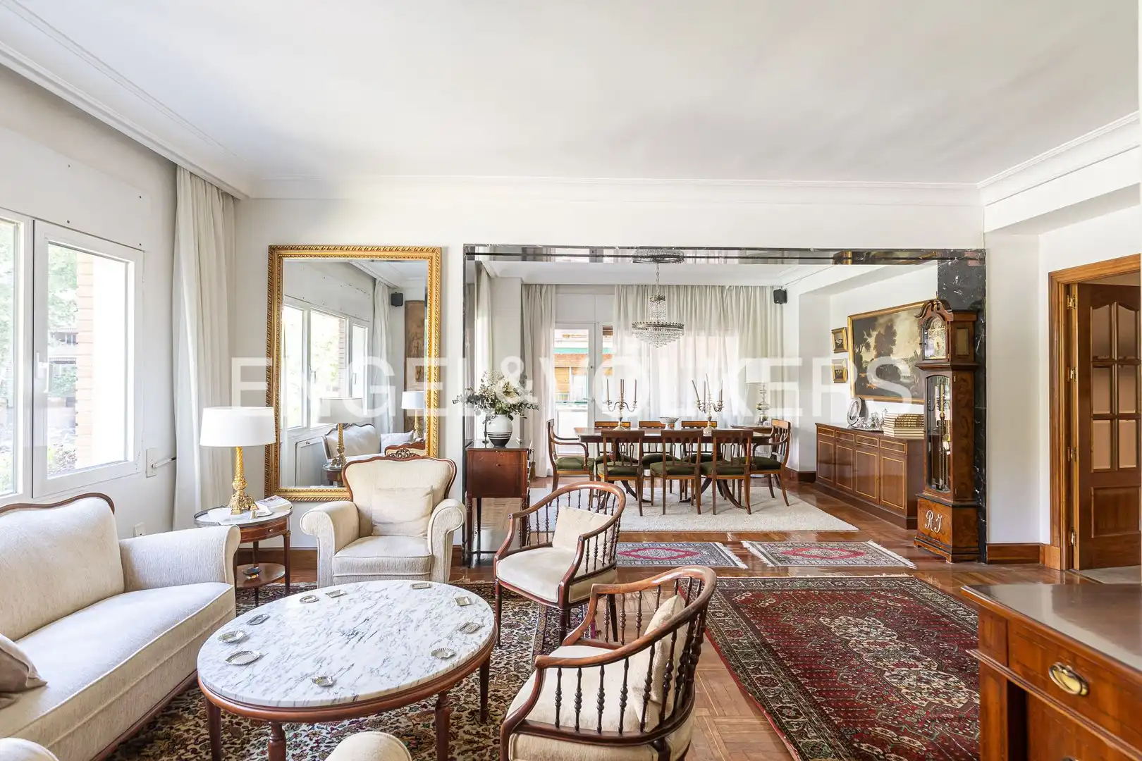 Sala de estar de Piso en venta en Madrid con Aire acondicionado, Calefacción y Parquet