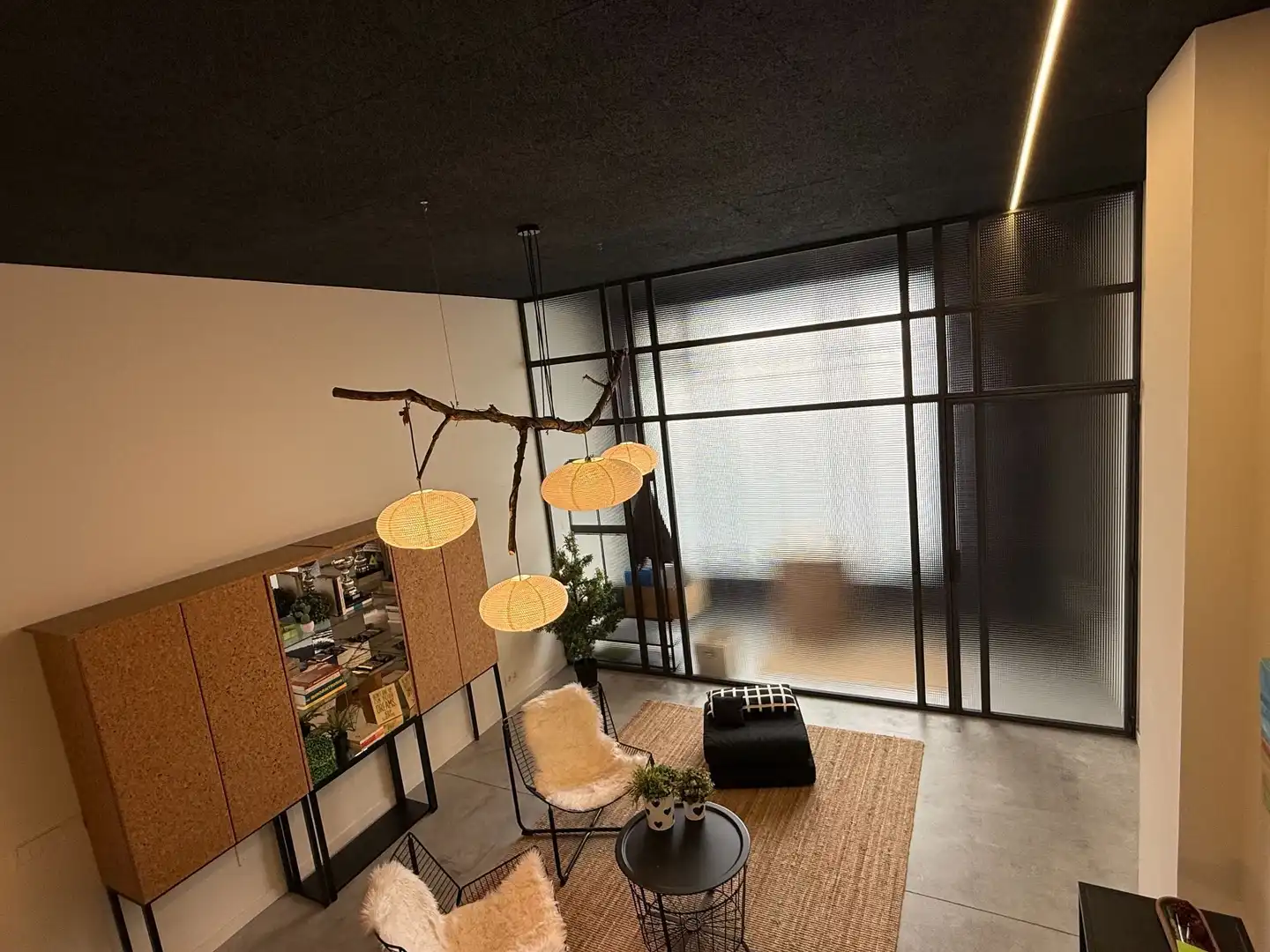 Sala d'estar de Pis de lloguer en A Coruña Capital  amb Calefacció i Moblat