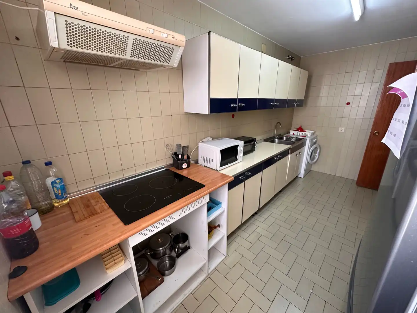 Kitchen of Flat for rent in Cuenca  with Heating, Terrace and Furnished
