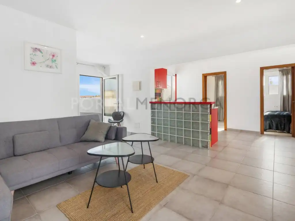 Sala d'estar de Casa o xalet en venda en Ciutadella de Menorca amb Piscina