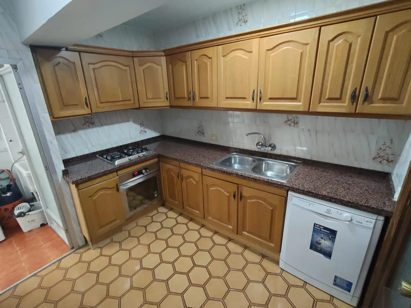 Küche von Wohnung zum Verkauf in Alicante / Alacant mit Klimaanlage, Parkett und Terrasse