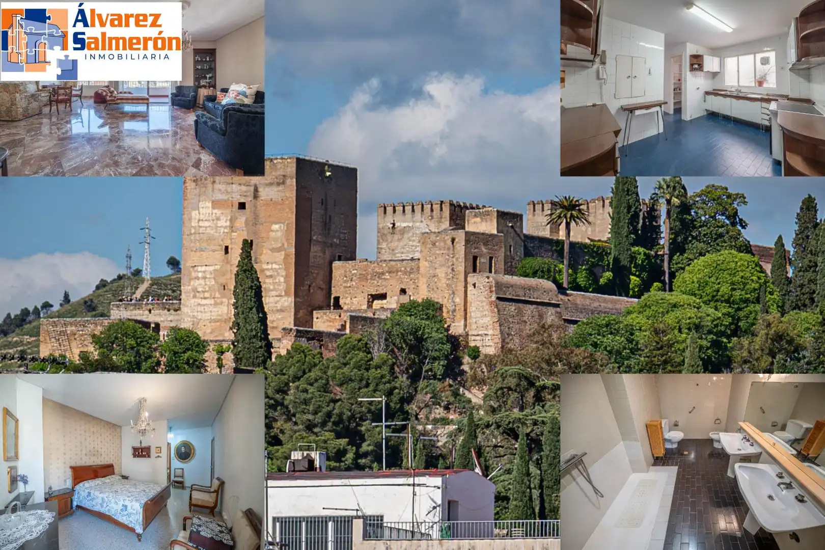 Vista exterior de Piso en venta en Granada con Terraza y Balcón