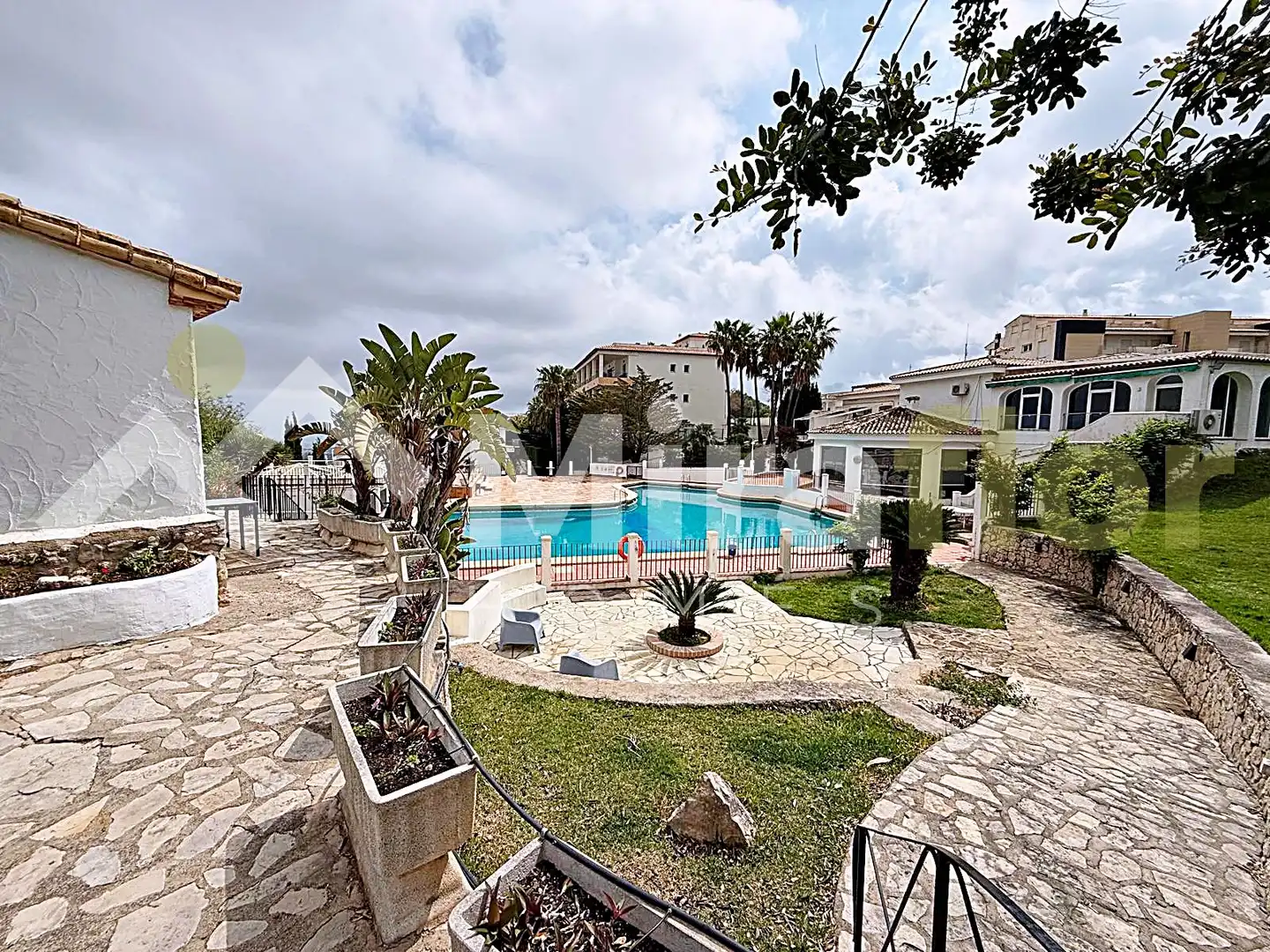 Jardí de Apartament en venda en Pego amb Aire condicionat, Terrassa i Moblat