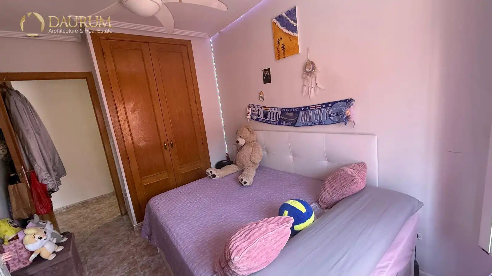 Schlafzimmer von Wohnung zum Verkauf in Alicante / Alacant mit Klimaanlage, Heizung und Abstellraum