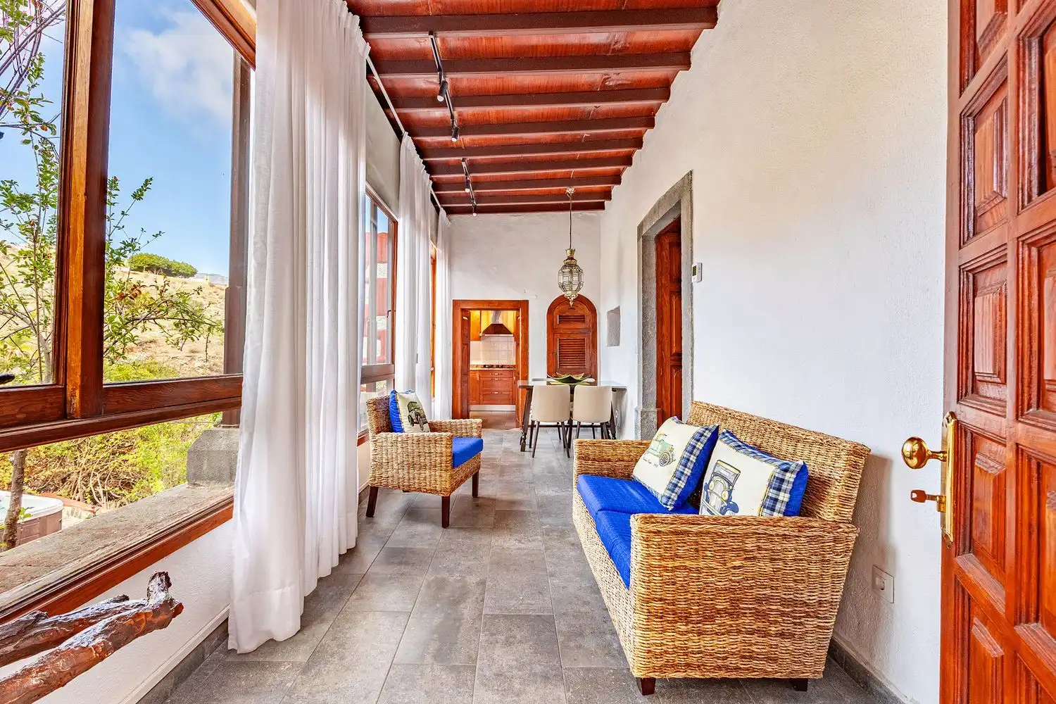 Terraza de Casa o chalet en venta en Telde con Jardín privado, Terraza y Piscina