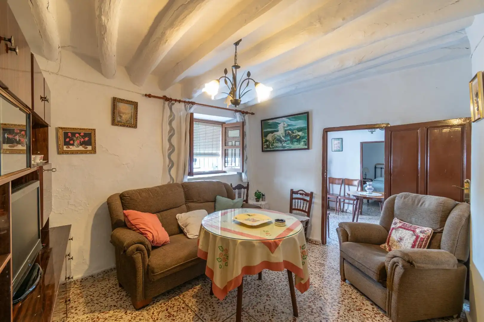 Sala d'estar de Finca rústica en venda en Válor