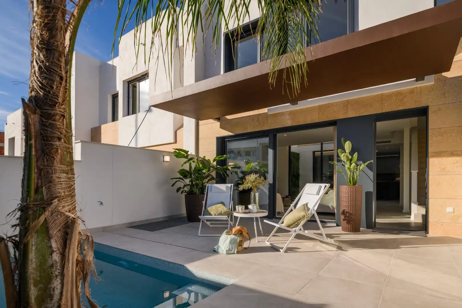 Terrassa de Casa o xalet en venda en Murcia amb Aire condicionat, Jardí privat i Terrassa