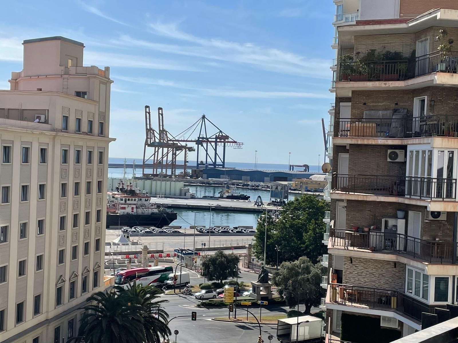 Exterior view of Flat for sale in Málaga Capital  with Air Conditioner, Terrace and Balcony