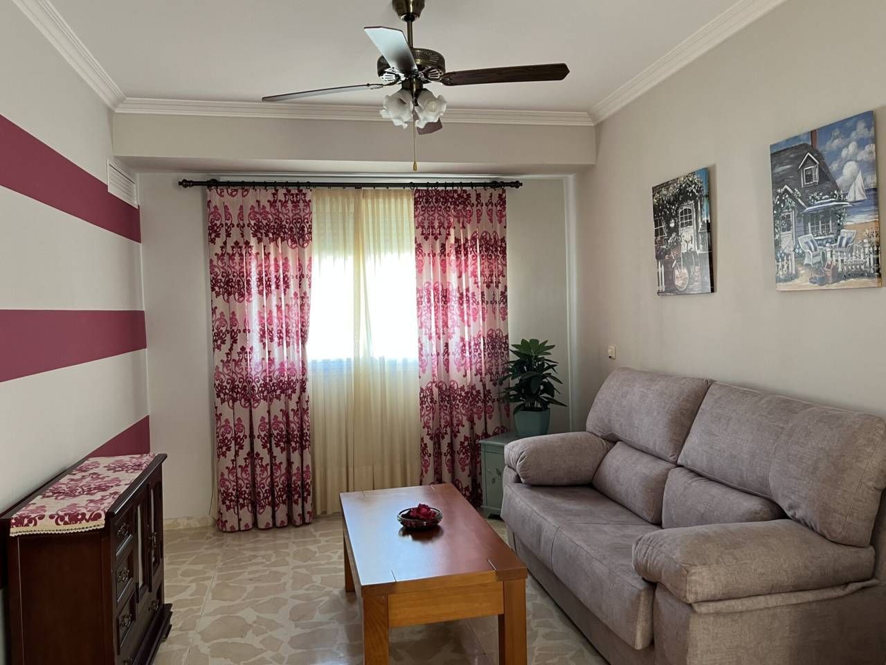 Living room of Flat to rent in Morón de la Frontera  with Furnished
