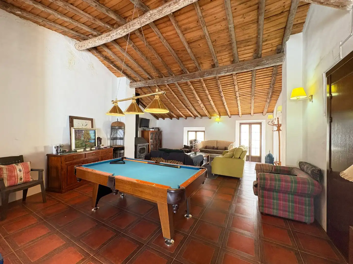 Living room of Houses for sale in Lobón  with Terrace, Storage room and Furnished