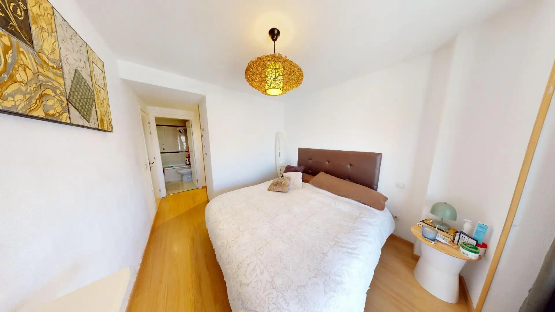 Bedroom of Flat for sale in El Molar (Madrid)  with Heating, Private garden and Storage room