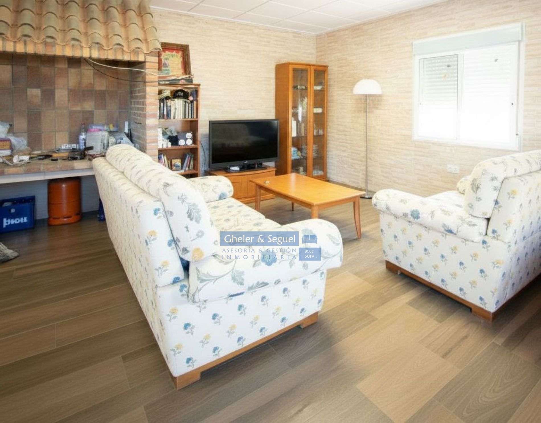 Sala de estar de Finca rústica en venta en Albalat dels Tarongers