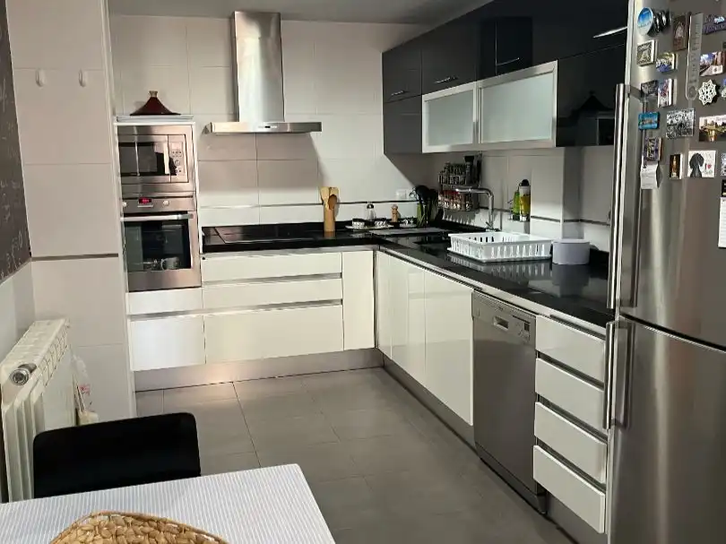 Kitchen of Flat for sale in  Albacete Capital  with Air Conditioner, Terrace and Balcony